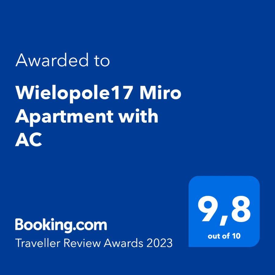 Wielopole17 Miro Apartment With Ac Krakkó Kültér fotó